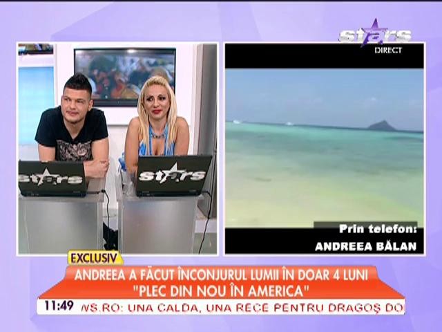 Andreea Bălan preferă relaţia la distanţă! Vezi care este motivul