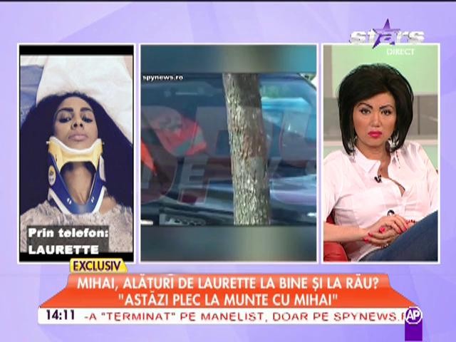 Laurette, grave probleme de sănătate? Cum se simte vedeta după accidentul de circulaţie