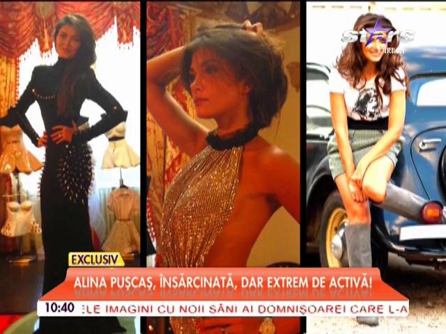 Alina Puşcaş a spus tot despre sarcină! Cum a ales să nască? "Nu mi-e frică de durere"