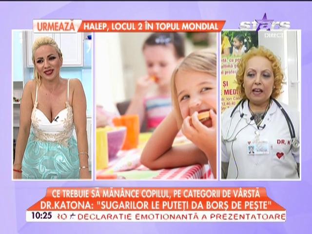 Ce conţine un pr&acirc;nz sănătos pentru copilul tău