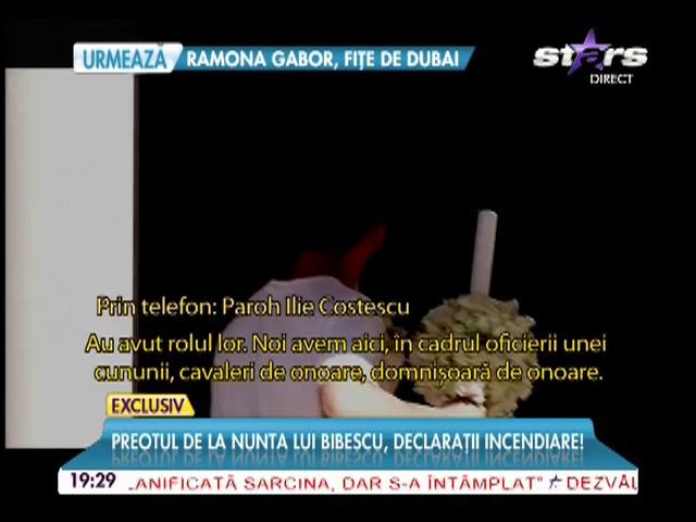 Preotul care a oficiat căsătoria lui Boier Bibescu a desluşit misterul! Au fost sau nu Alex Velea şi Antonia naşi?