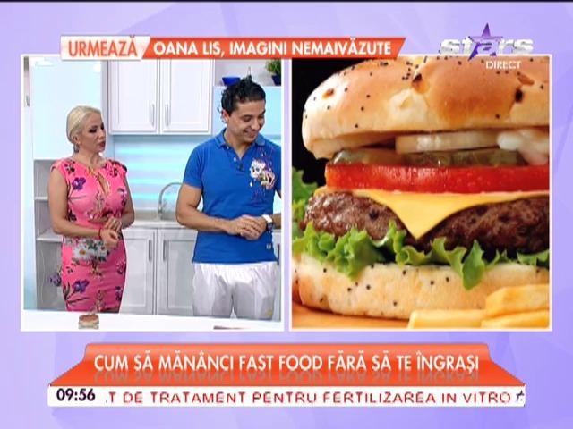Cum să măn&acirc;nci fast food fără să te &icirc;ngrăşi