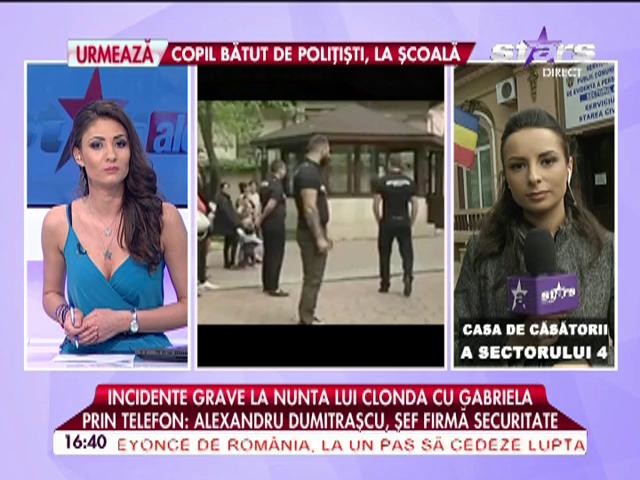 Explicaţia penibilă a şefului firmei de securitate! Ce spune despre abuzurile comise la cununia Gabrielei Cristea asupra echipei Antena Stars 2