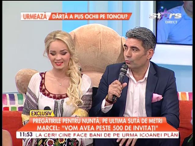 Gabriela Cristea are toate motivele să fie invidoasă! Marcel Toader şi Maria Constantin se pregătesc de o nuntă ca-n poveşti
