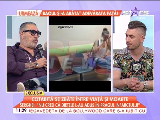 Serghei Mizil explică unul din motivele care l-a condus pe Gabriel Cotabiţă spre infarct: "Generaţia noastră de artişti a fost una de sacrificiu"