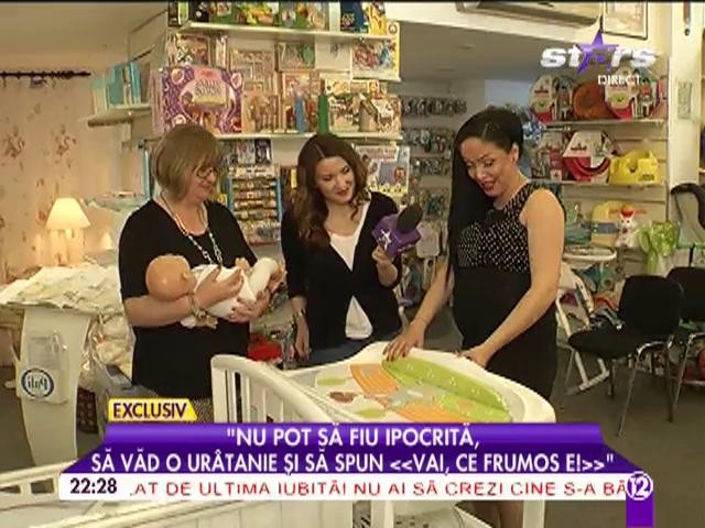 Andreea Mantea exersează deja rolul de mămică! Cum se descurcă la schimbatul scutecelor?