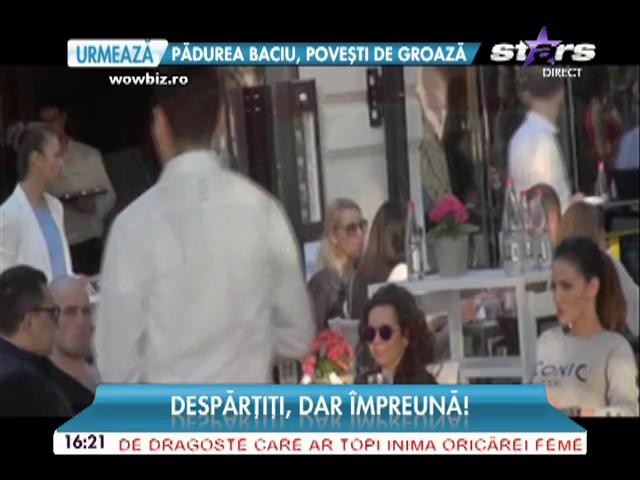 Despărţiţi, dar &icirc;mpreună! Inna şi fostul iubit, privi dulci &icirc;n public.