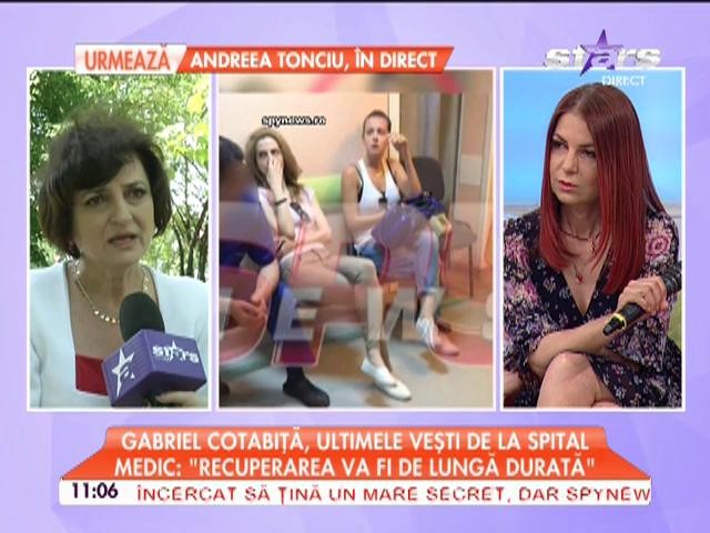 Şansele de recuperare ale lui Gabriel Cotabiţă sunt mici! Un medic a spus totul despre starea artistului