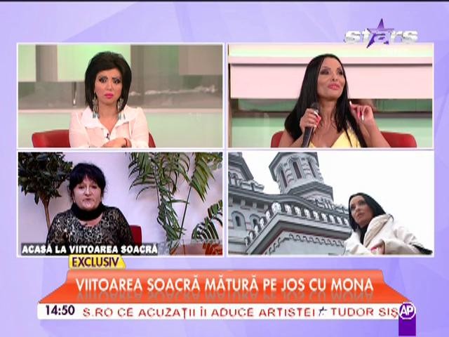 Dansatoarea Mona, în scandal cu viitoarea soacră: "Se vor căsători peste cadavrul meu!"