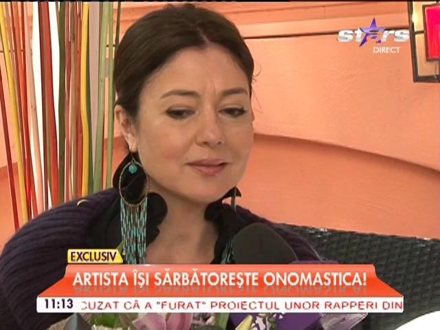 Oana S&icirc;rbu, &icirc;n lacrimi de ziua ei: "M-am emoţionat şi am pl&acirc;ns"