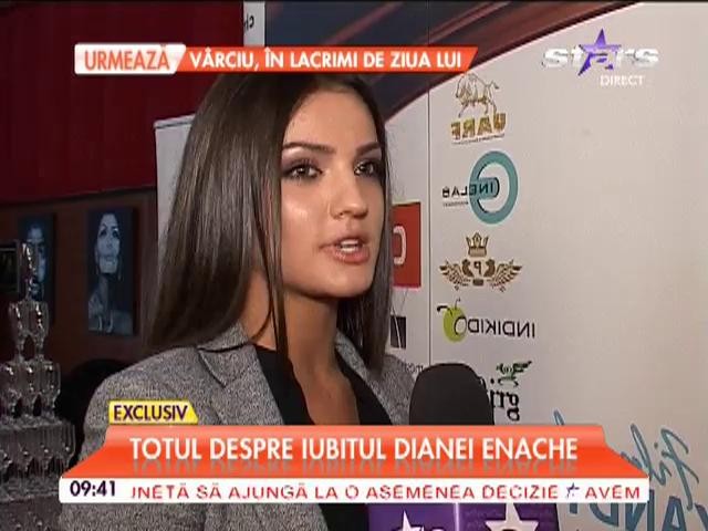 Totul despre iubitul Dianei Enache: "Ne &icirc;nţelegem foarte bine"