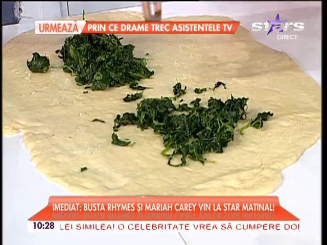 Reţeta "Star Matinal" - Rulouri umplute cu leurdă