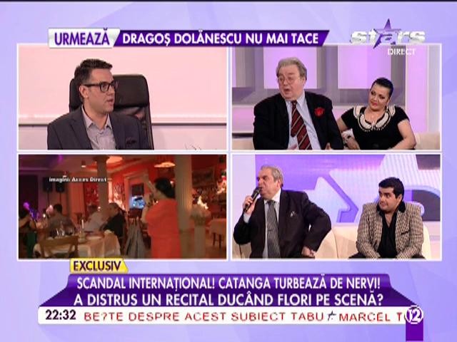 Scandal internaţional! Cornelia Catanga, nervoasă din cauza recitalului lui Kenny Gerrett: "Am vrut să &icirc;i dau un buchet de trandafiri, nu am pus o bombă!" 2