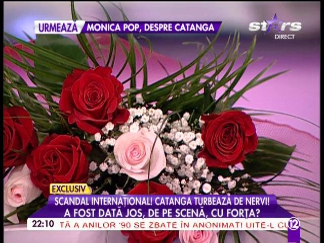 Scandal internaţional! Cornelia Catanga, nervoasă din cauza recitalului lui Kenny Gerrett: "Am vrut să &icirc;i dau un buchet de trandafiri, nu am pus o bombă!" 1