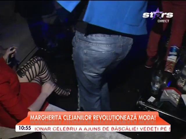 Margherita de la Clejani vrea să revoluţioneze moda? Cu ce a apărut pe cap &icirc;n club &icirc;ntrece geanta Monicăi Gabor
