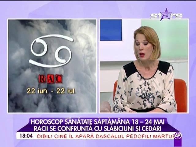 Horoscopul sănătăţii, în perioada 18 - 24 mai! Care sunt zodiile care se vor simţi cel mai bine