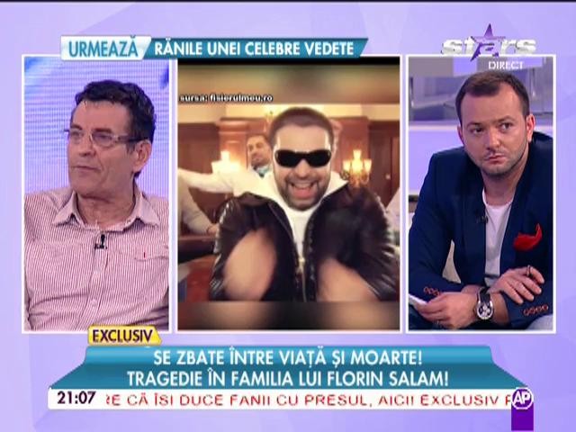 Ultimele noutăţi despre cumnatul lui Florin Salam: "Are tijă &icirc;n picior, era tumefiat"