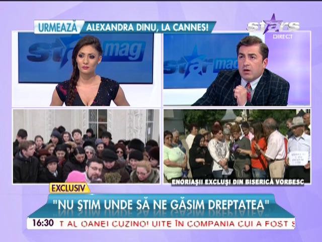 Enoriaşii daţi afară din biserică recurg la gesturi extreme: "Ne vrem preotul &icirc;napoi"
