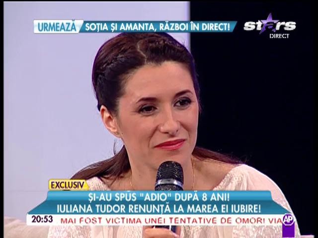 Şi-au spus "adio" după 8 ani! Iuliana Tudor a renunţat la marea ei iubire