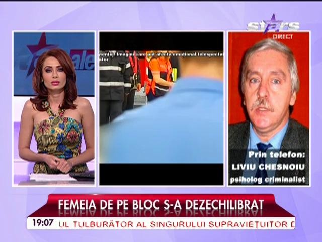 ULTIMĂ ORĂ! Femeia care a ameninţat că se sinucide s-a aruncat de pe bloc