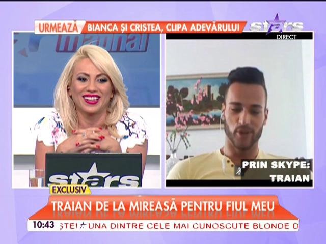 Traian de la "Mireasa pentru fiul meu" a facut anuntul in direct: "Vă invit la nuntă"