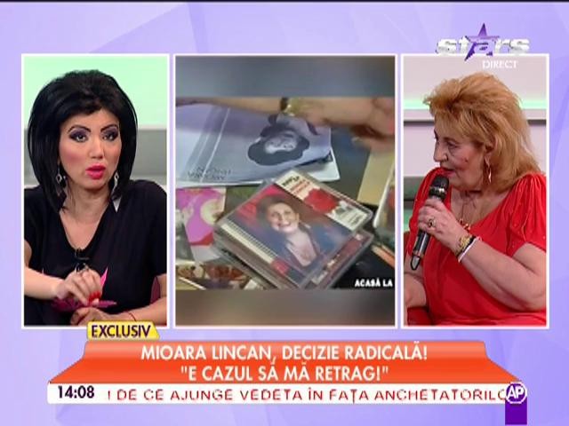 Mioara Lincan se retrage din muzică? "În meseria asta, munca te întâreşte, dacă nu cânţi, răguşeşti!"