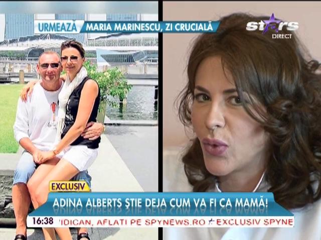 Adina Albert, confesiuni &icirc;n premieră! Cum va naşte soţia lui Viorel Cataramă