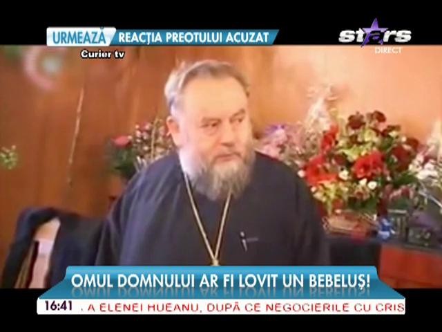 Scandal monstru &icirc;n s&acirc;nul bisericii! Omul Domnului ar fi lovit un bebeluş