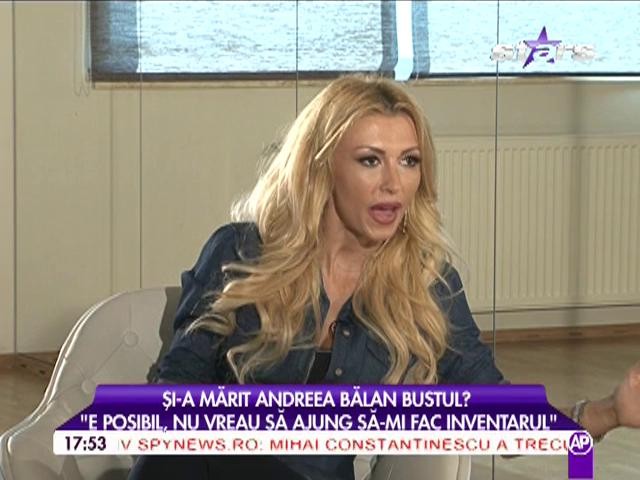 Şi-a mărit Andreea Bălan bustul? Află adevărul chiar de la ea: "S-au inventat tot felul de artificii"