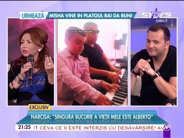 Narcisa Guţă, &icirc;n lacrimi la tv: "Mă emoţionez c&acirc;nd &icirc;l aud"