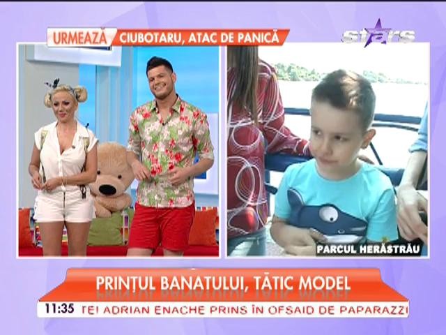 Dani "Prinţul" Banatului, tătic model! Unde şi-a dus copilul de 1 iunie?
