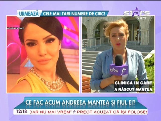 Andrea Mantea se pregăteşte de externare! Ce face acum fiul ei
