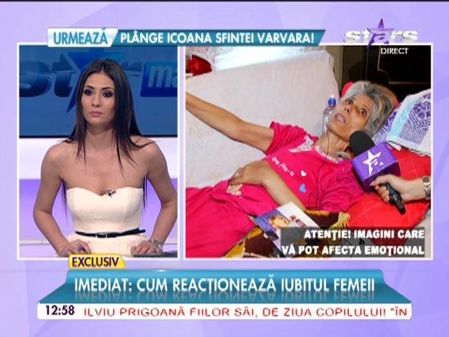La 55 de ani, c&acirc;ntăreşte 25 de kilograme! Iubitul ei a &icirc;nfometat-o &icirc;n aşa hal?