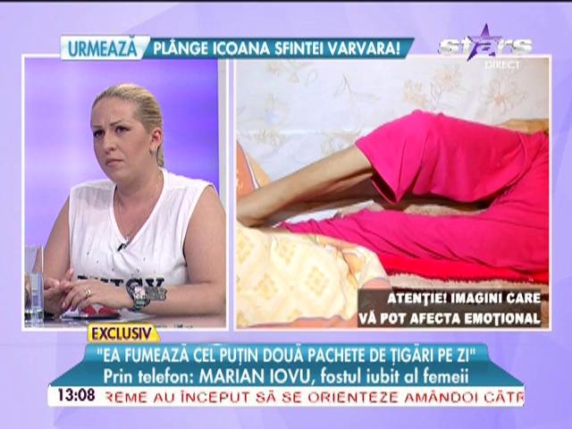 POVESTE CUTREMURĂTOARE! S-a topit carnea pe ea văz&acirc;nd cu ochii! La 55 de ani, c&acirc;ntăreşte 25 de kilograme!