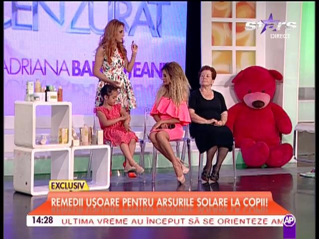 Remedii uşoare pentru arsurile solare la copii! Oana Turcu îţi dă cele mai preţioase sfaturi