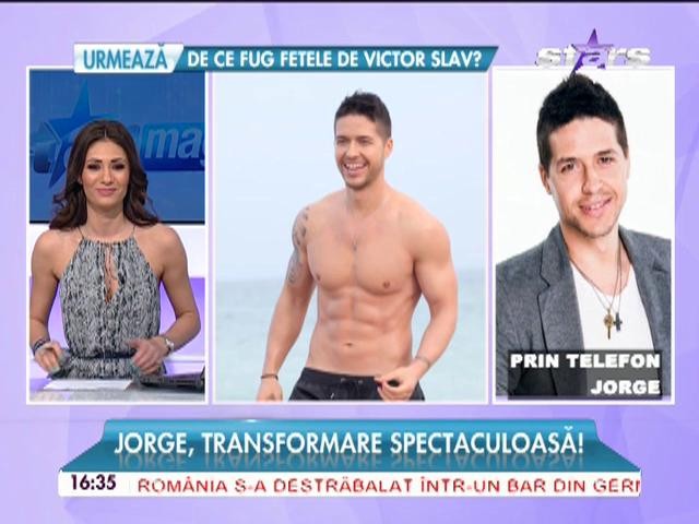 Jorge, transformare spectaculoasă! Cum a reuşit să arate &icirc;n acest fel