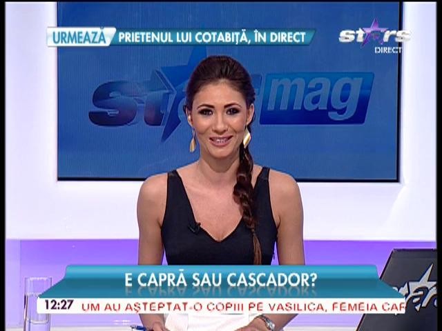E capră sau cascador? IMAGINI ULUITOARE