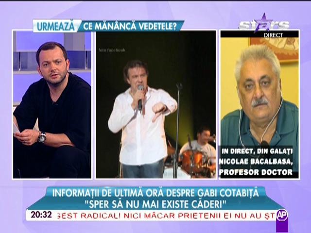 Doctorul Nicolae Bacalbaşa, uimit de veştile despre Gabriel Cotabiţă: "Suntem &icirc;n faţa unei minuni medicale!"