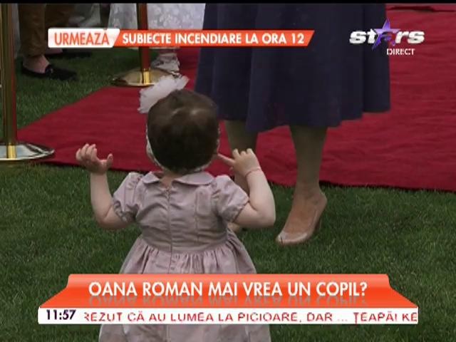 Oana Roman, din nou mămică?