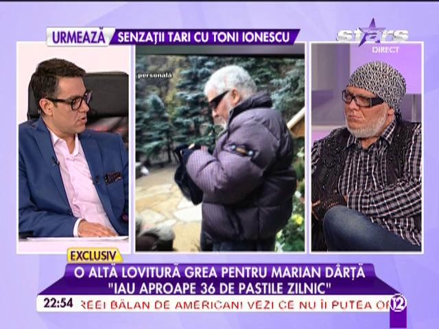 O altă lovitură grea pentru Marian D&acirc;rţă: "Nu mai aud cu urechea dreaptă"