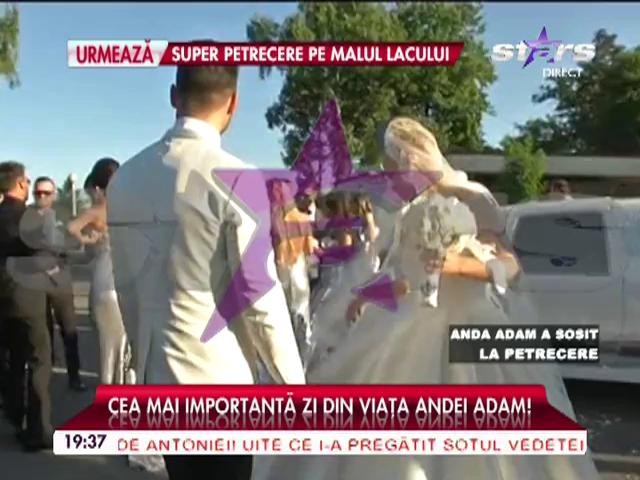 Primele imagini după ce Anda Adam şi Sorin Andrei au ajuns la petrecere