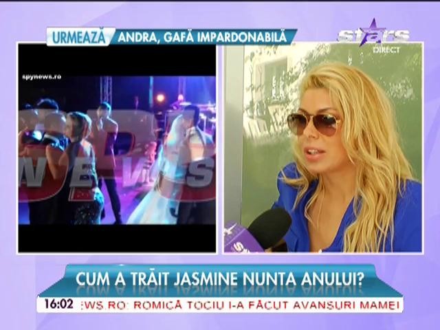 Invitaţii de la nunta Andei Adam au rămas impresionaţi! Dansatoarea Jasmine a dat detalii picante de la eveniment!