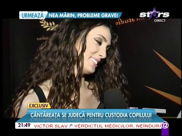 Cream, de la poveste de dragoste, la proces! C&acirc;ntăreaţa se judecă pentru custodia copilului