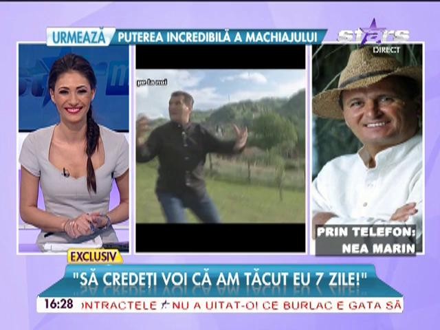Nea Mărin a mărturisit de ce s-a &icirc;mbolnăvit! Remediul miraculos care l-a ajutat să se vindece