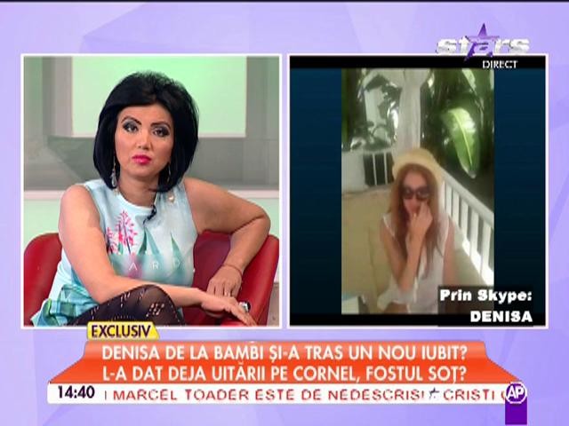 Denisa de la Bambi, detalii despre bărbatul cu care a fost surprinsă în vacanţă