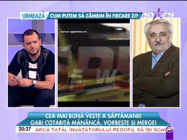 Va mai c&acirc;ntă vreodată Gabriel Cotabiţă? Cum se face tratamentul la care este suspus artistul
