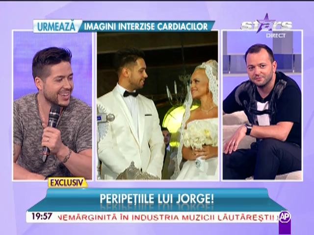 Jorge a dat detalii despre soţul Andei Adam! Cum se poartă Sorin Andrei cu artista?