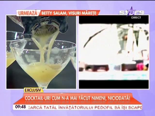 Băutură delicioasă şi unică! Cum se face cocktai-ul caviar