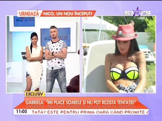 O vedetă &icirc;şi pune sarcina &icirc;n pericol! A fost la piscină şi i s-a făcut rău