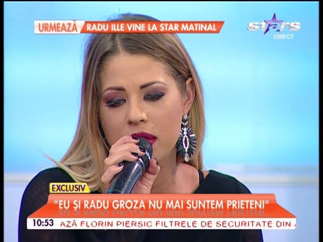 Roxana Nemeş, cu ochii &icirc;n lacrimi după despărţirea de Radu Groza: "&Icirc;ncerc să &icirc;nvăţ din greşeli"